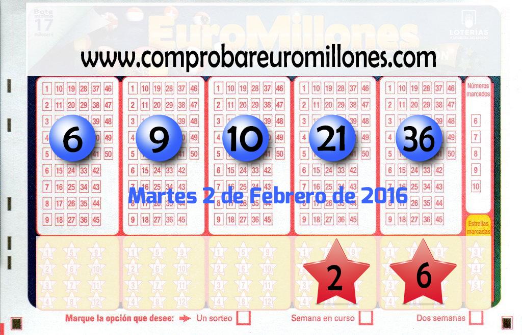 Euromillones del 2016-02-02