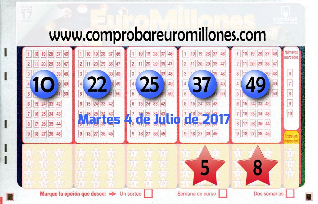 Euromillones del 2017-07-04