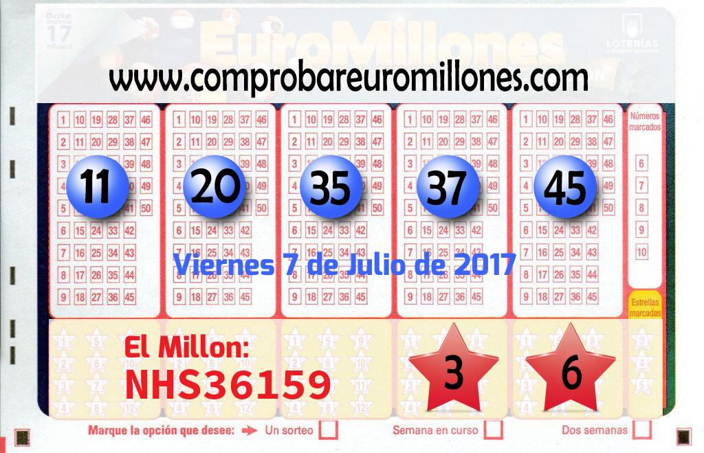 Euromillones del 2017-07-07