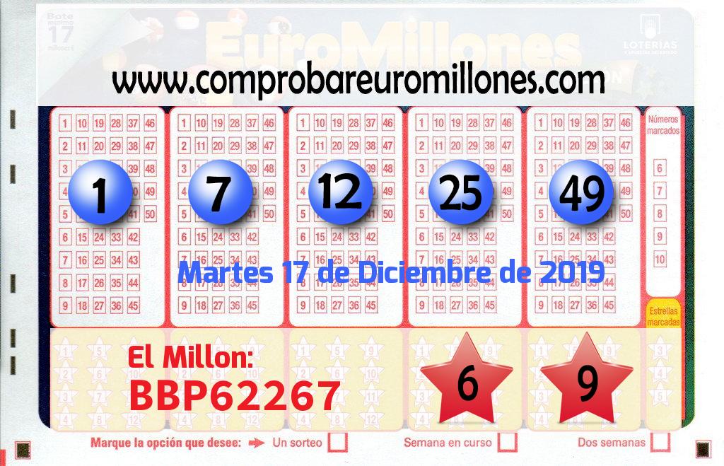 Euromillones del 2019-12-17