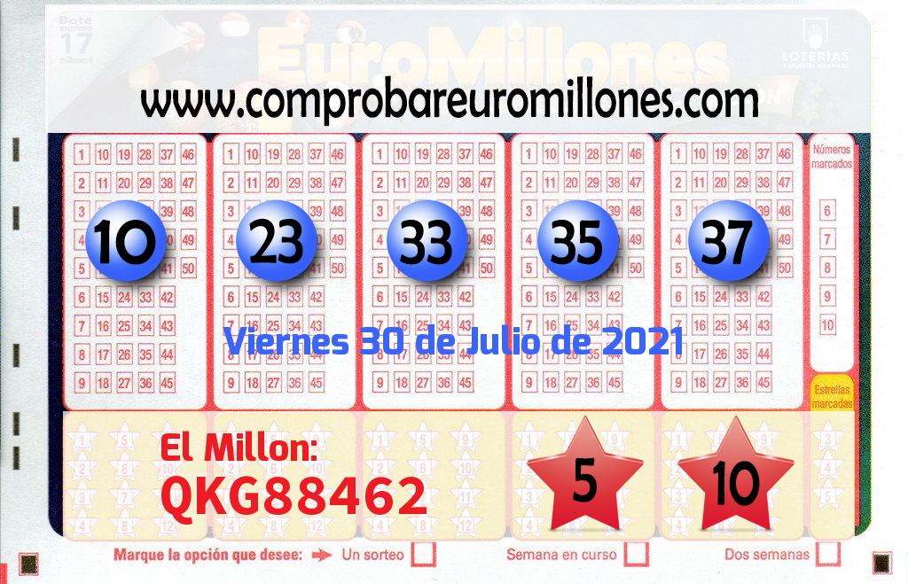 Euromillones del 2021-07-30